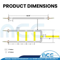 Load image into Gallery viewer, Tow Dolly Basket Straps W/Twisted Snap Hook
