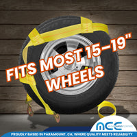 Load image into Gallery viewer, Tow Dolly Basket Straps W/Twisted Snap Hook
