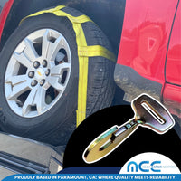 Load image into Gallery viewer, Tow Dolly Basket Straps W/Twisted Snap Hook
