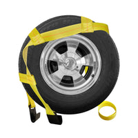 Load image into Gallery viewer, Tow Dolly Basket Straps W/ Black Flat Snap hook
