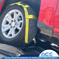 Load image into Gallery viewer, Tow Dolly Basket Straps W/ Black Flat Snap hook
