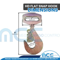 Load image into Gallery viewer, Tow Dolly Basket Straps W/ Heavy-Duty Snap Hook
