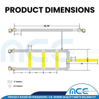 Load image into Gallery viewer, Tow Dolly Basket Straps W/ Small Snap Hook
