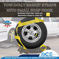 Load image into Gallery viewer, Tow Dolly Basket Straps W/ Small Snap Hook
