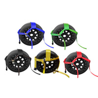 Load image into Gallery viewer, Tow Dolly Strap, 4 Inch Top Strap, Flat Hook End
