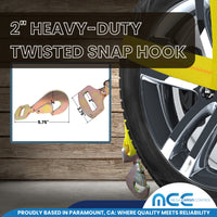 Load image into Gallery viewer, Adjustable Cam Buckle Wheel Bonnet Straps With Twisted Snap Hooks
