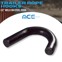 Load image into Gallery viewer, Weld-On Steel Rope J Hooks
