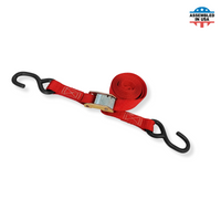 Load image into Gallery viewer, USA 1&quot; Cam Buckle Strap With Coated S Hooks
