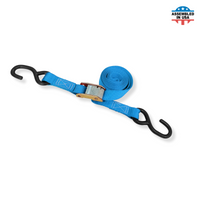 Load image into Gallery viewer, USA 1&quot; Cam Buckle Strap With Coated S Hooks
