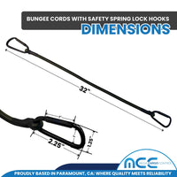 Load image into Gallery viewer, Bungee Cord With Carabiner
