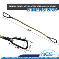 Load image into Gallery viewer, Bungee Cord With Carabiner
