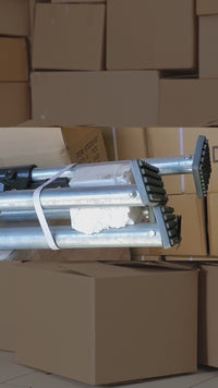 Load and play video in Gallery viewer, 4 Pack 89.5”-104” Cargo Load Bar for Enclosed Trucks and Semi Trailers
