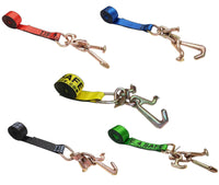 Load image into Gallery viewer, 2&quot; x  10&#39; RTJ Cluster Hook Auto Tie Down Straps

