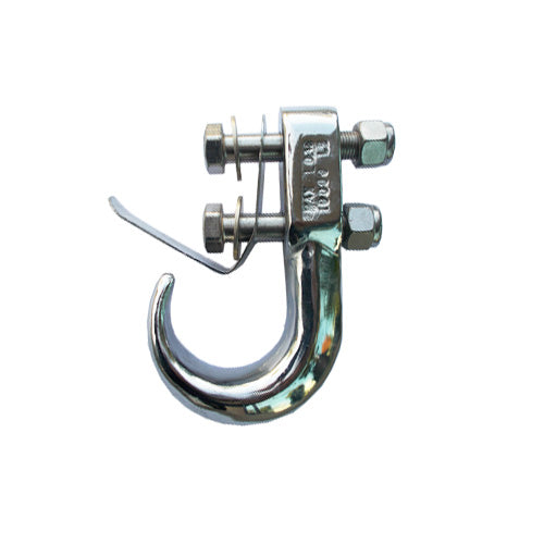 Tow Hook Set Chrome - Mega Cargo Control 
